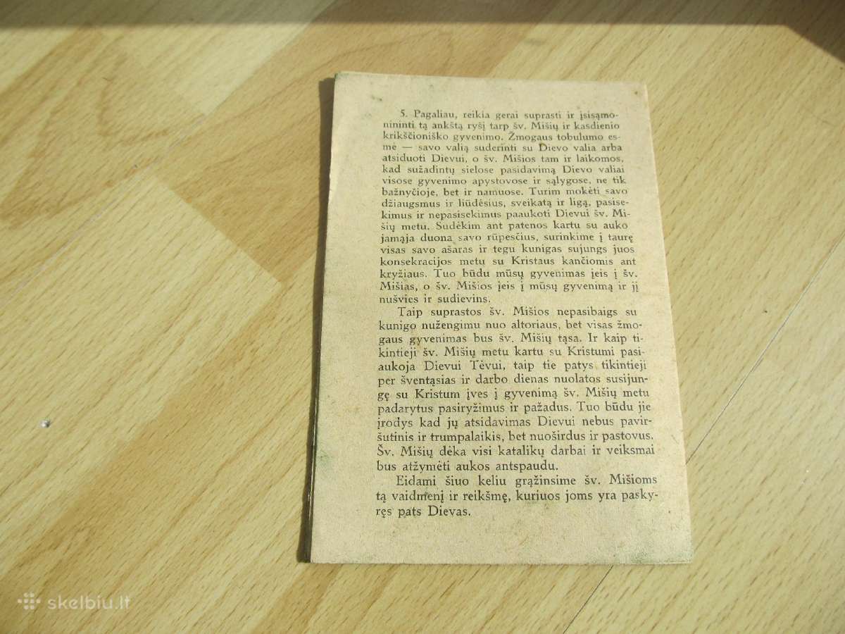 Kaip dalyvauti šv. mišiose , 1937 - nuotraukos Nr. 2