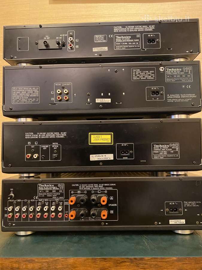 Audio systema Technics - nuotraukos Nr. 2