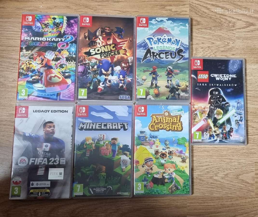 Nintendo switch žaidimai