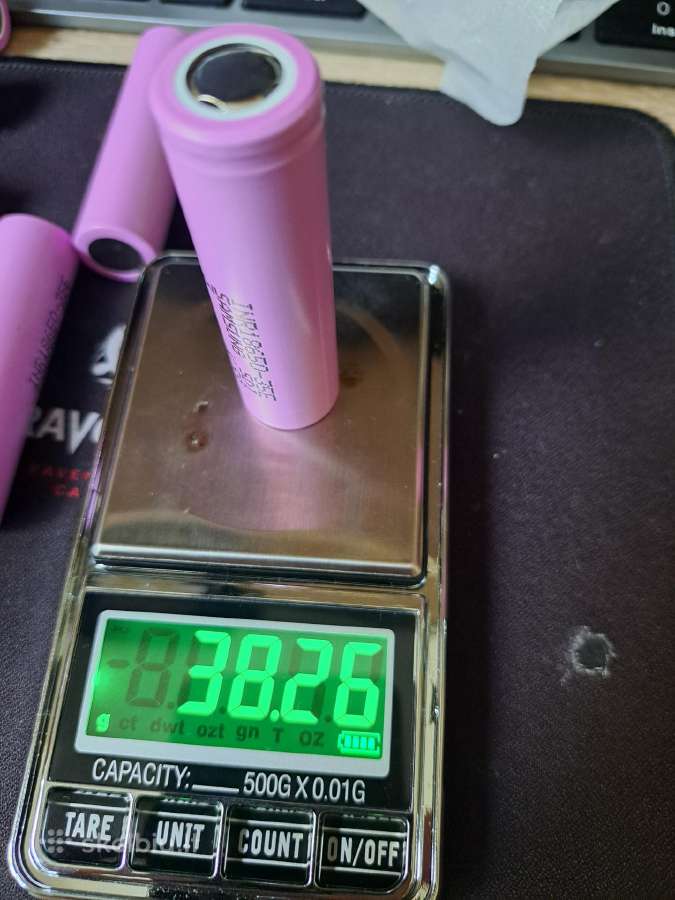 Lipo baterijos 18650 vnt 2€ - nuotraukos Nr. 2