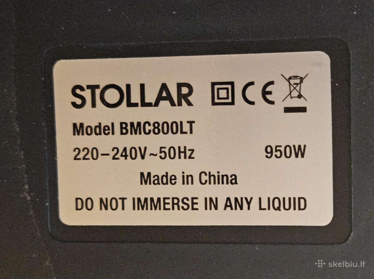 Daugiafunkcinis puodas Stollar Bmc800lt - nuotraukos Nr. 9