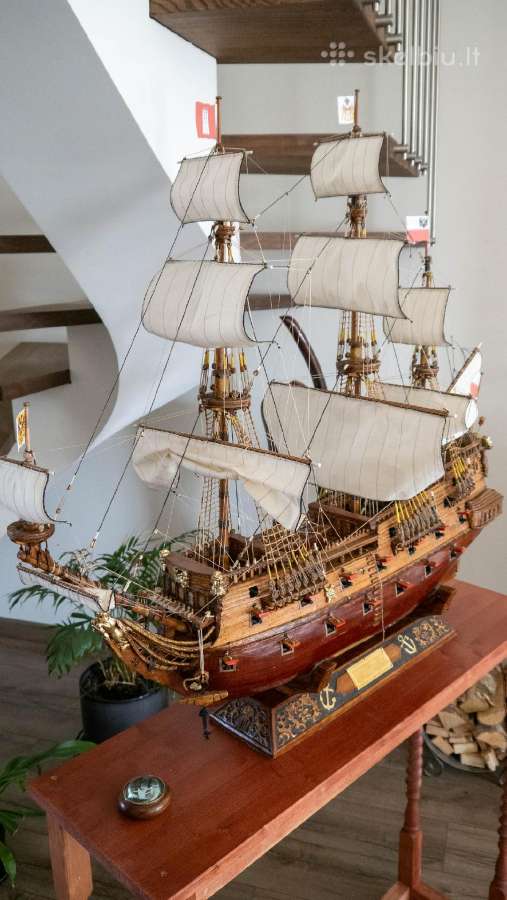 Burlaivio "Saint George" modelis, rankų darbo - nuotraukos Nr. 11