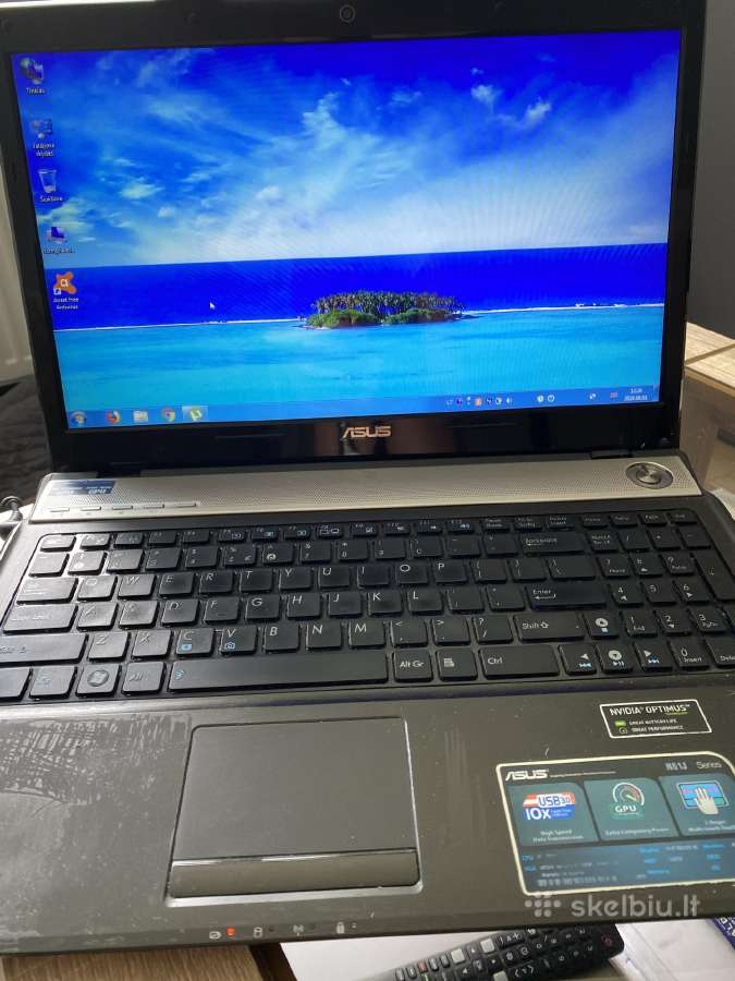 Nešiojamas kompiuteris Asus N61j Series