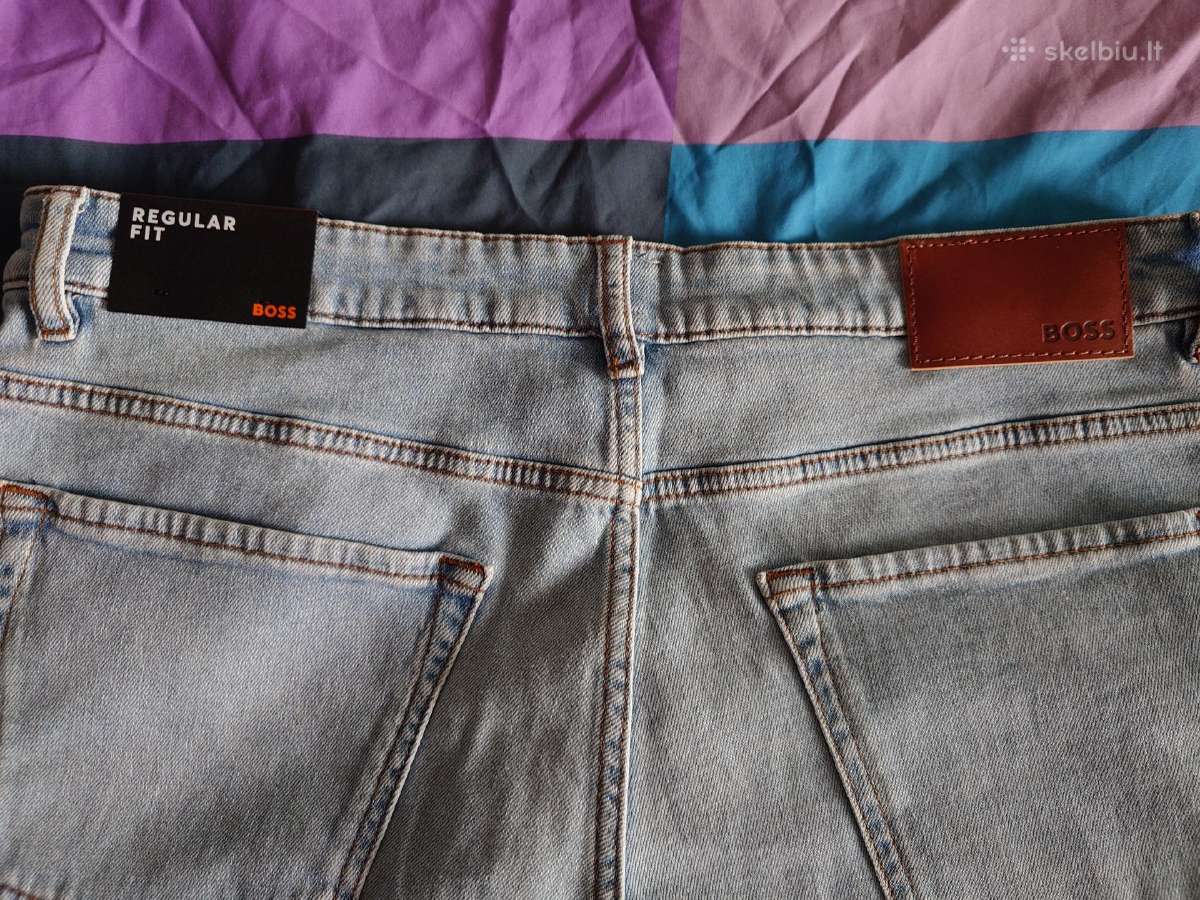Vyriški džinsiniai šortai Hugo Boss orange. - nuotraukos Nr. 6