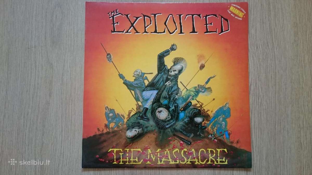 Vinilas Exploited - The Massacre