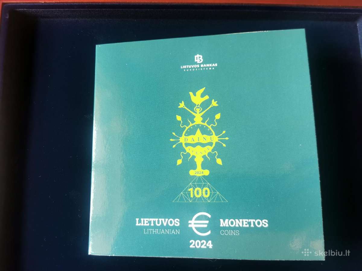 2024 Lt euro monetų rinkinys - nuotraukos Nr. 3