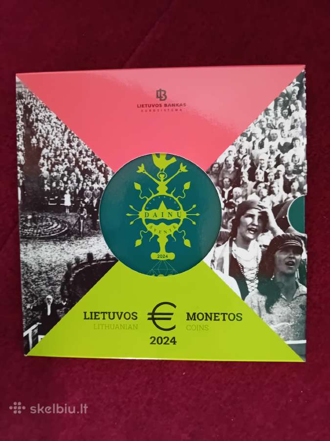 2024 m numizmatinis eurų rinkinukas (Lt)