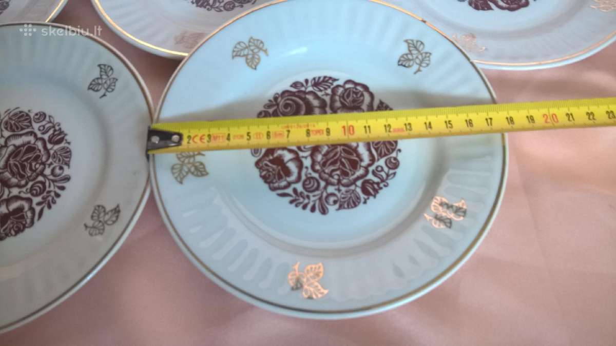 Parduodamos lėkštės 18 cm Baranovka fabrikas - nuotraukos Nr. 3