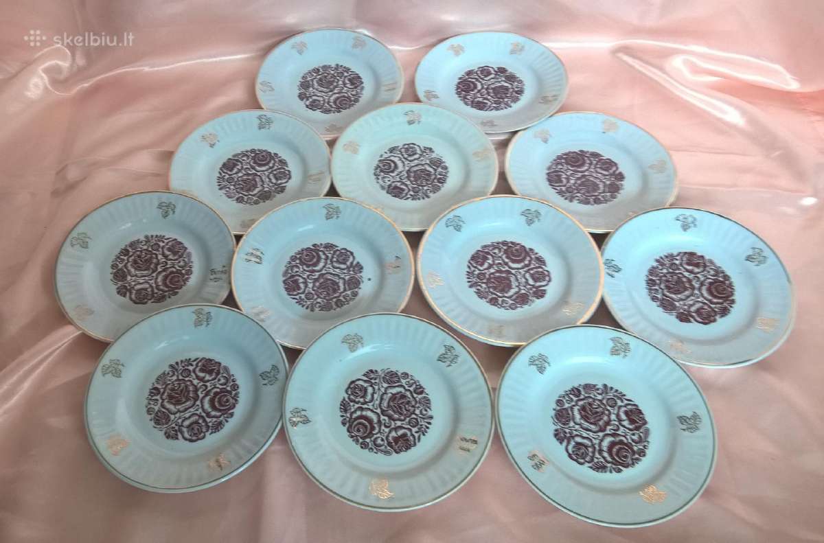 Parduodamos lėkštės 18 cm Baranovka fabrikas