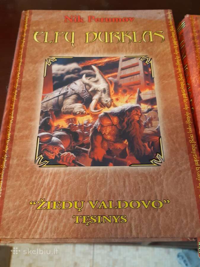 "Žiedų valdovo" tęsinys "Elfų durklas" ir