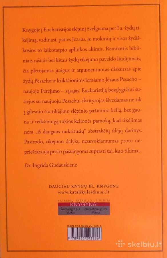 Jėzus ir žydiškos Eucharistijos šaknys - nuotraukos Nr. 3