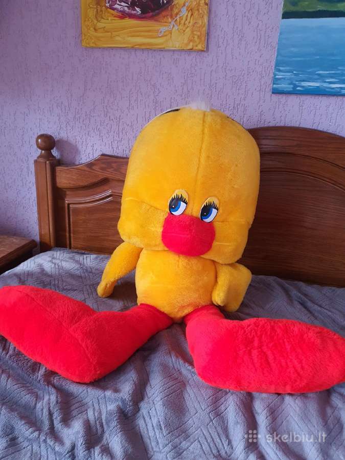 Vintažinis minkštas žaislas