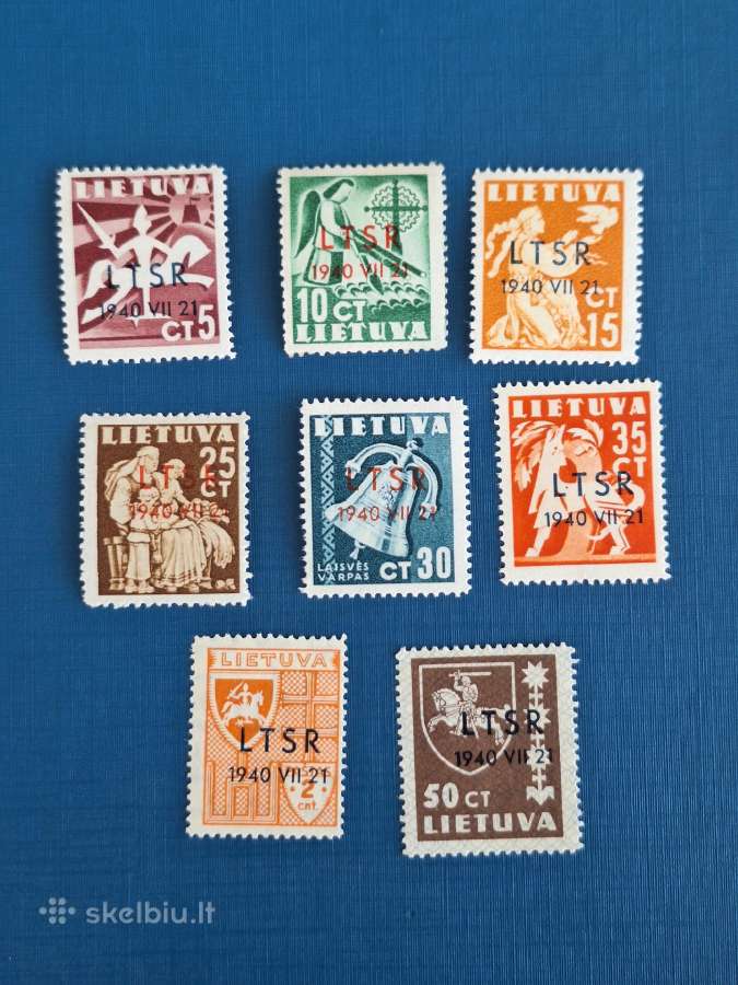 Lietuva 1940 m. Ltsr, svarus**