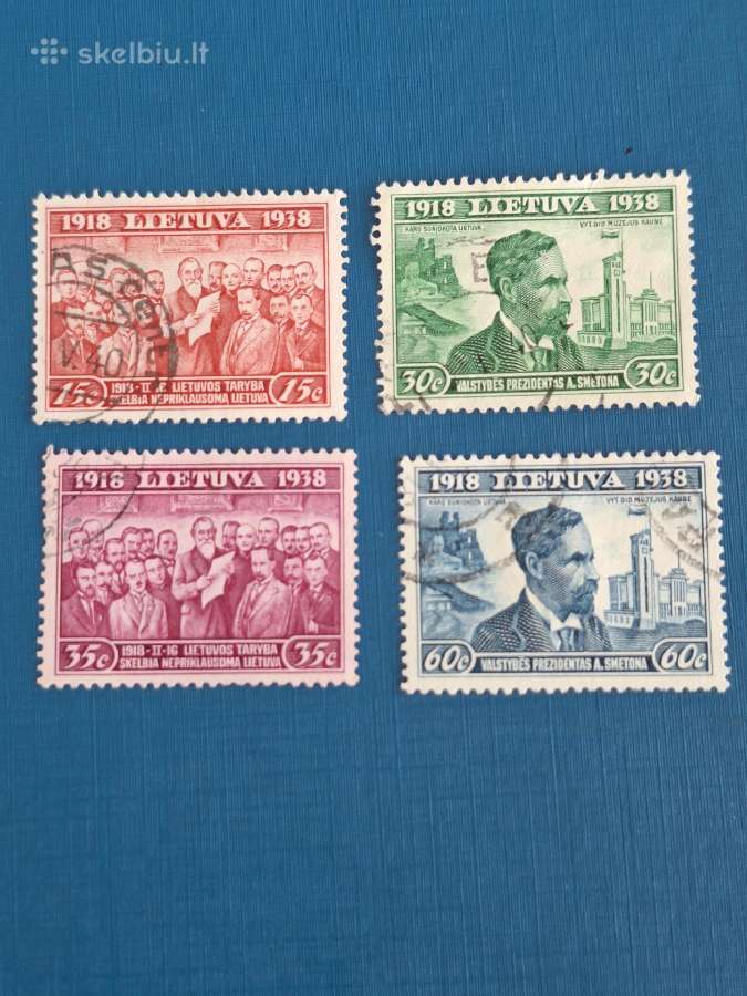Lietuva 1939 m. Nepriklausoma Lietuva, antspaud.