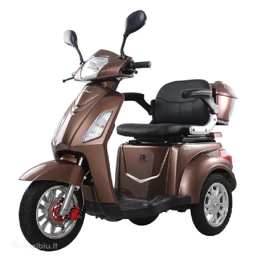 Elektrinis triratis motoroleris vezimelis Eec Ms03 - nuotraukos Nr. 4