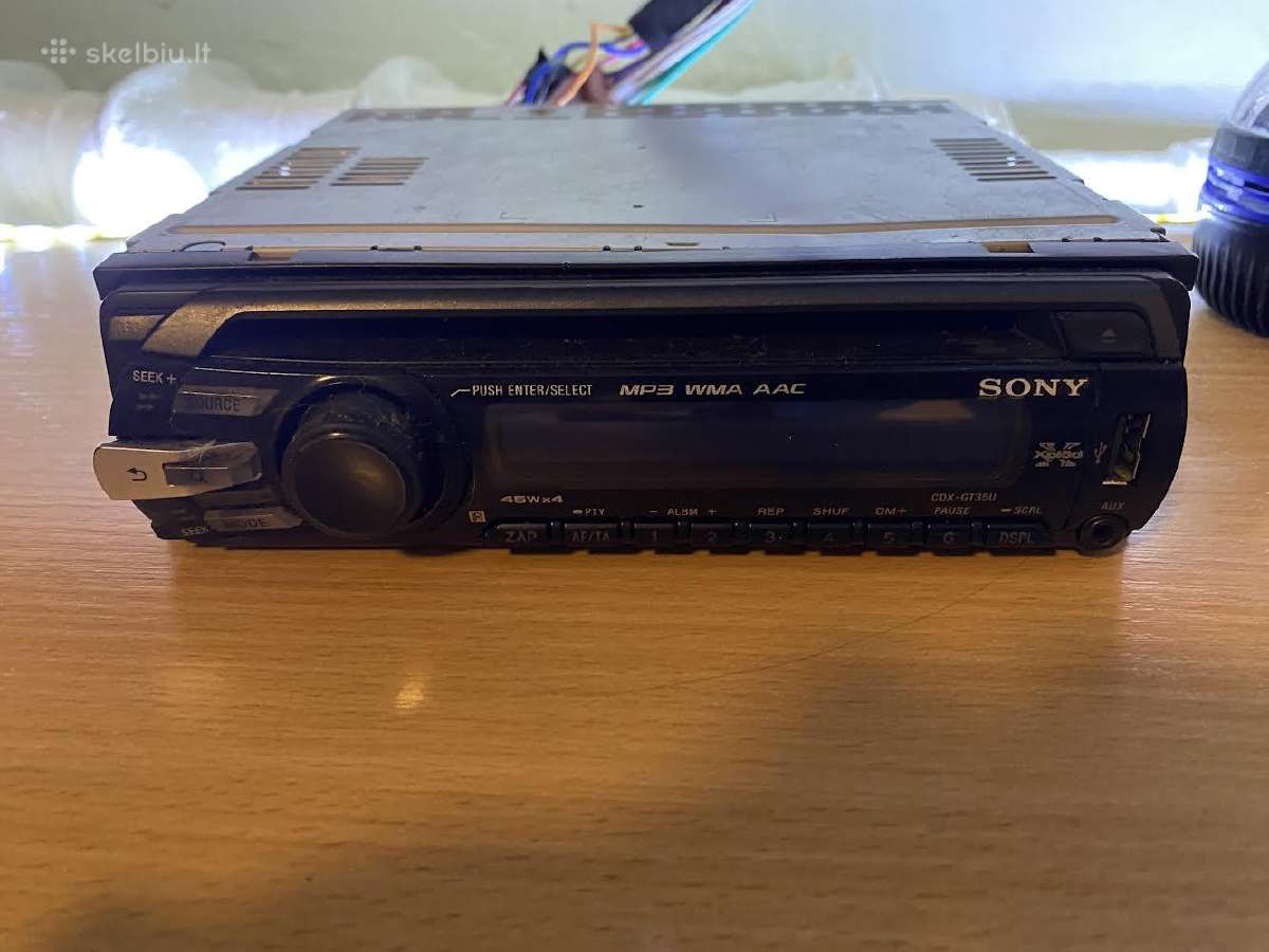 Sony Mp3 CD-gt35u - nuotraukos Nr. 2