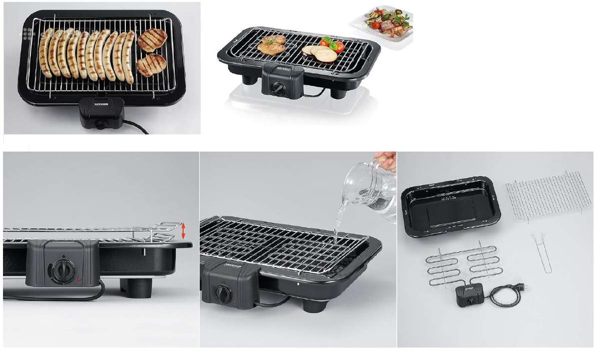 Barbekiu grilis Severin Pg 2450 - nuotraukos Nr. 7