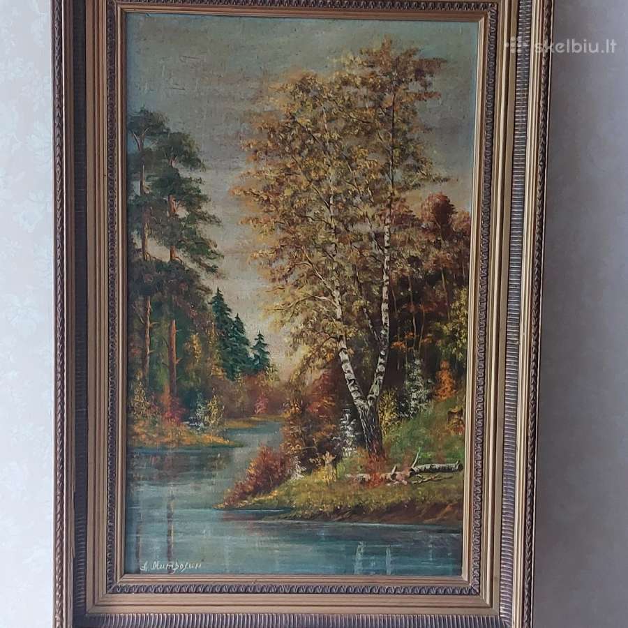 A. F. Mitrokhin - Autumn landscape in Russia . - nuotraukos Nr. 2