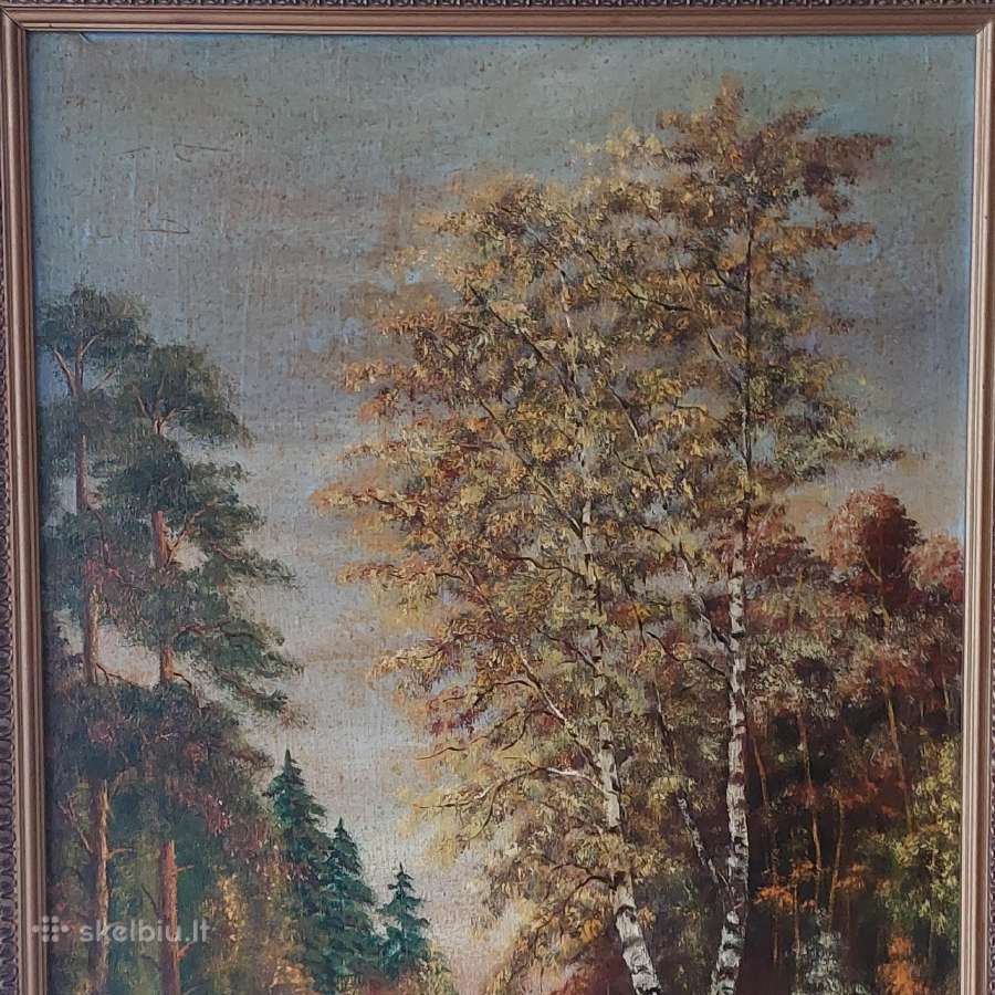 A. F. Mitrokhin - Autumn landscape in Russia . - nuotraukos Nr. 4