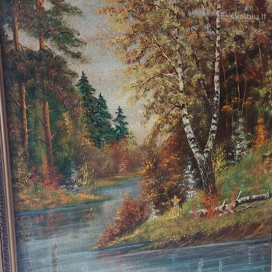 A. F. Mitrokhin - Autumn landscape in Russia . - nuotraukos Nr. 9