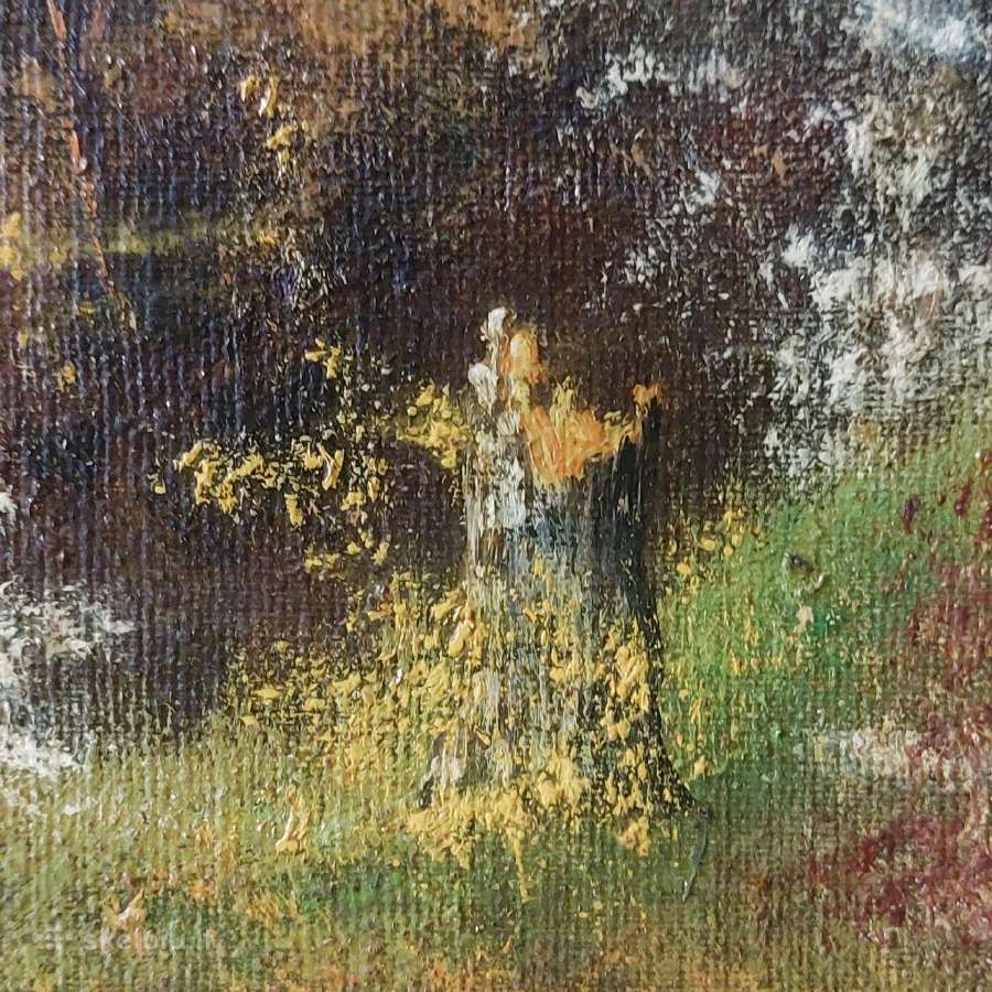 A. F. Mitrokhin - Autumn landscape in Russia . - nuotraukos Nr. 16