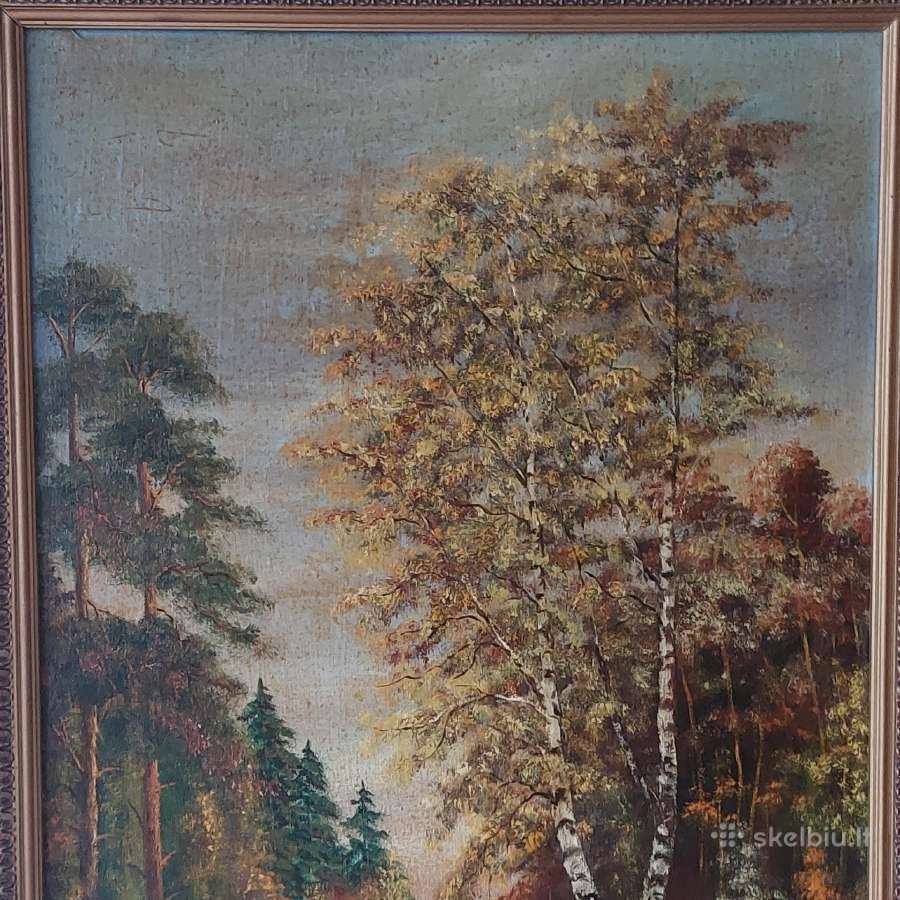 A. F. Mitrokhin - Autumn landscape in Russia . - nuotraukos Nr. 19