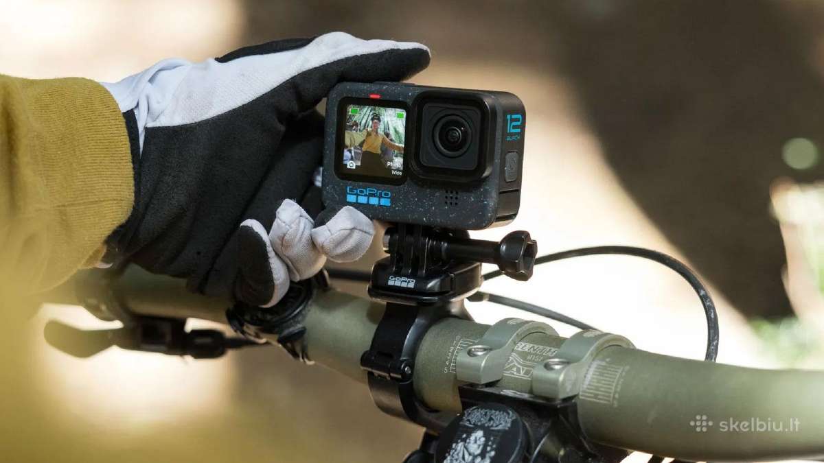 Gopro Hero12 Black veiksmo kamera su priedais - nuotraukos Nr. 3