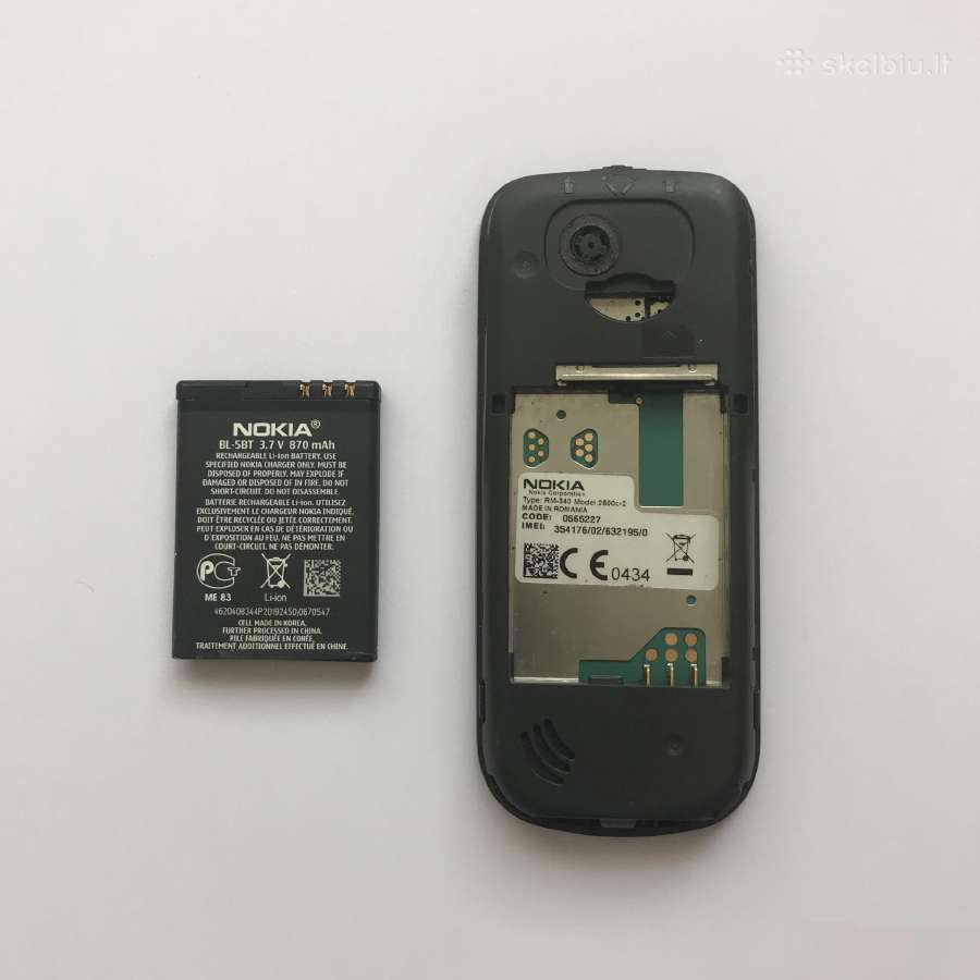 Nokia 2600 - nuotraukos Nr. 3