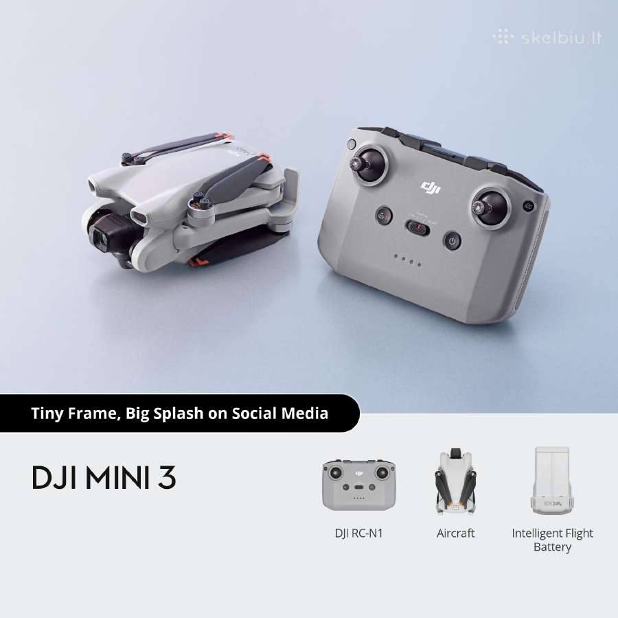 Dji Mini 2-3-4-5 Pro Lito Baterijos Jau Turime - nuotraukos Nr. 12