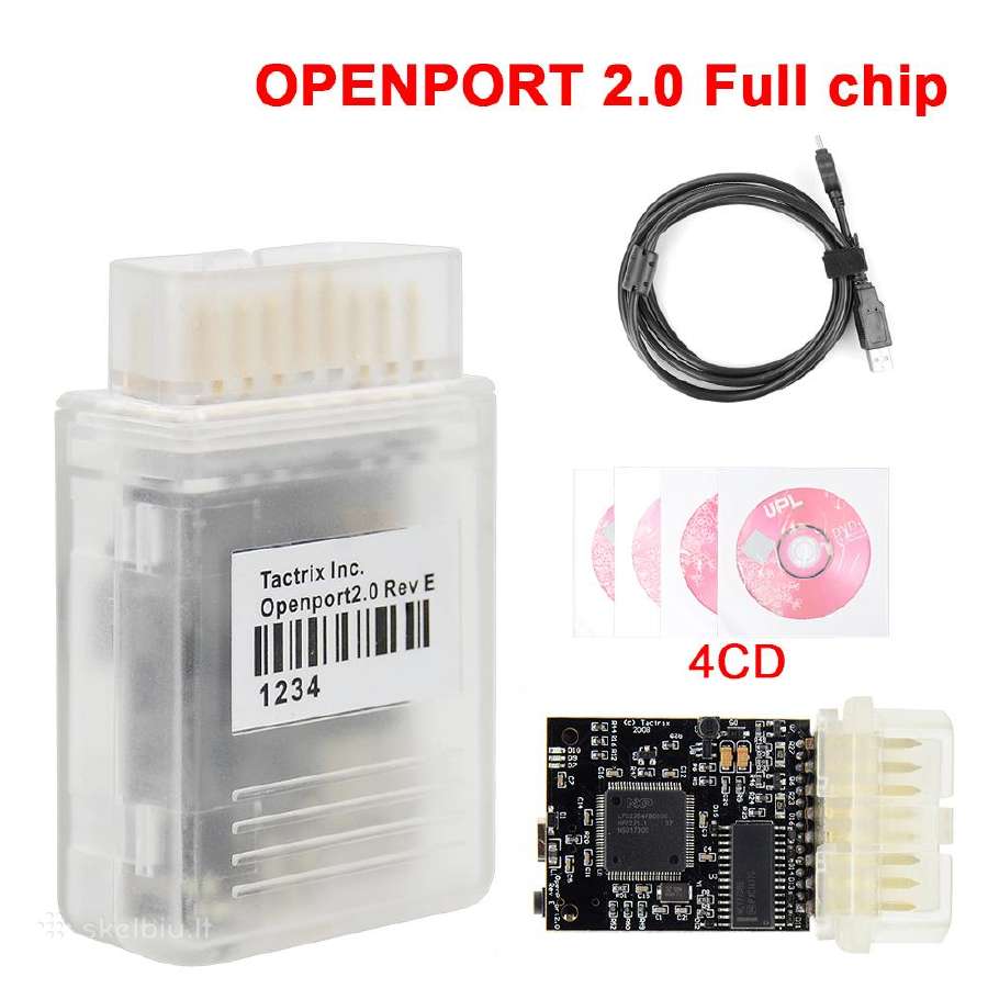 Tactrix Openport V2.0+ Ecu Flash įranga - nuotraukos Nr. 2