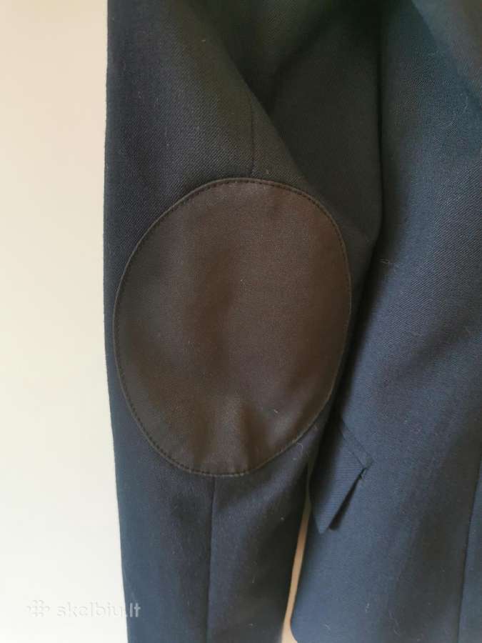 Mokyklinis mėlynas švarkas mergaitei iš 8 to go - nuotraukos Nr. 3