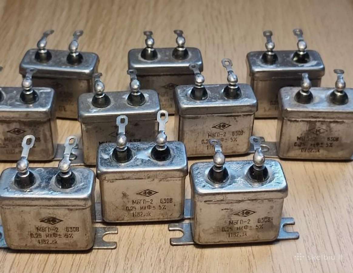 Audio Kondensatoriai Nos Mbgo K42u-2 K75-10 ir t.t - nuotraukos Nr. 9