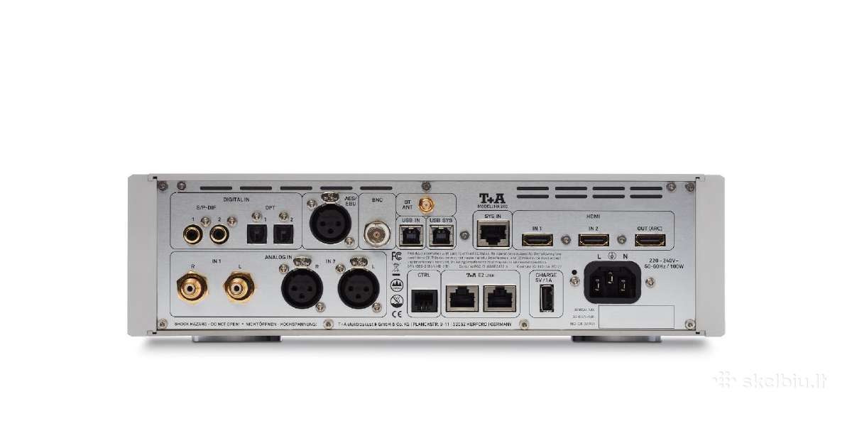 T+a Ha200 headphone amplifier black + Hdmi module - nuotraukos Nr. 5