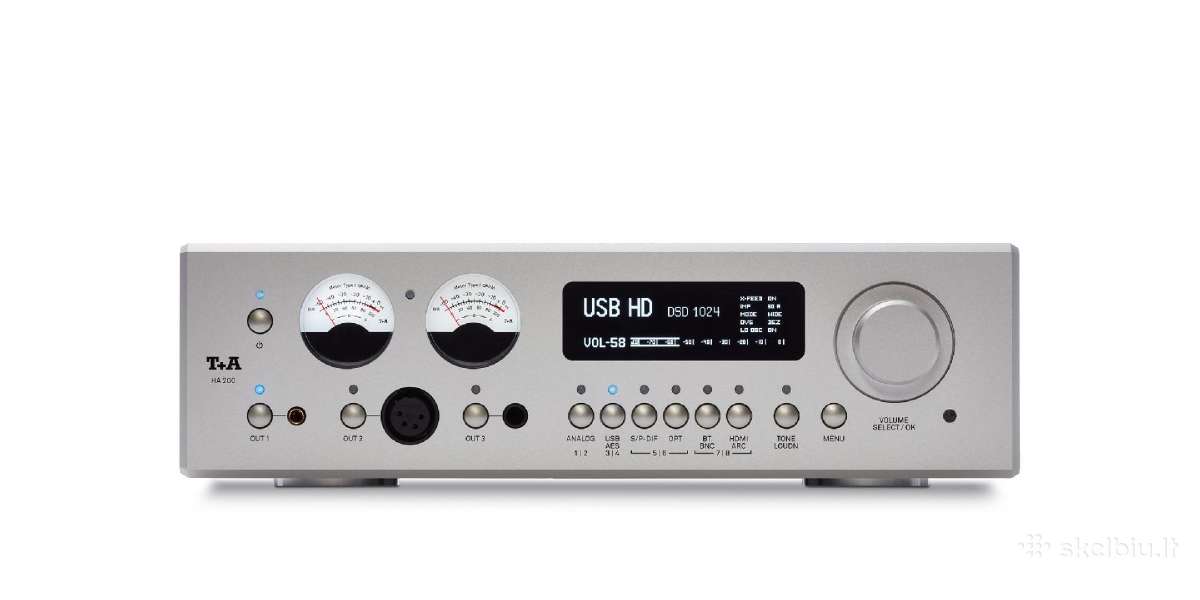 T+a Ha200 headphone amplifier black + Hdmi module - nuotraukos Nr. 4
