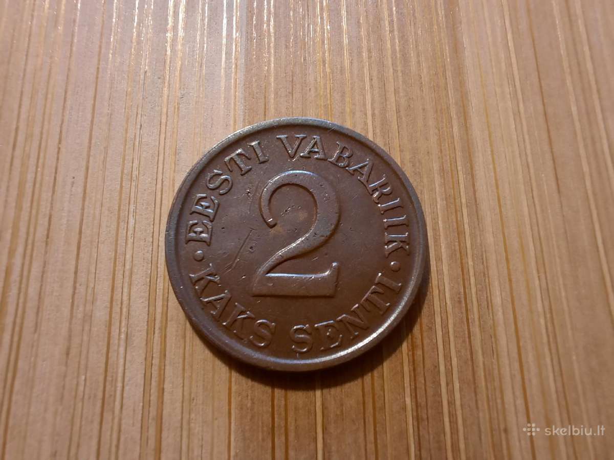 2 senti 1934 - Estija