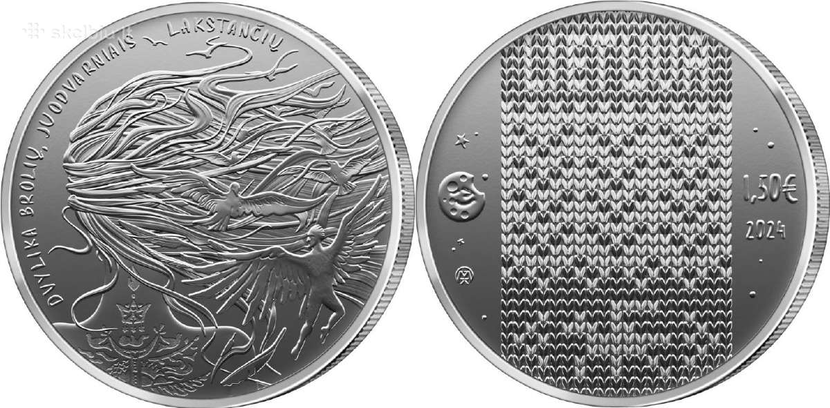 Lietuva 1,50 Euro, 2024 Dvylika Brolių, Juodvarnia