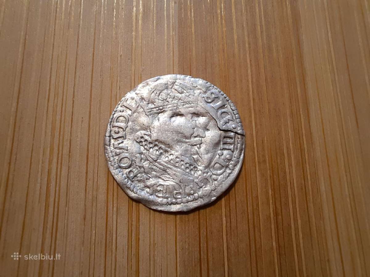 1 grošas 1625 - Sigismund III Vasa - LDK Vilnius