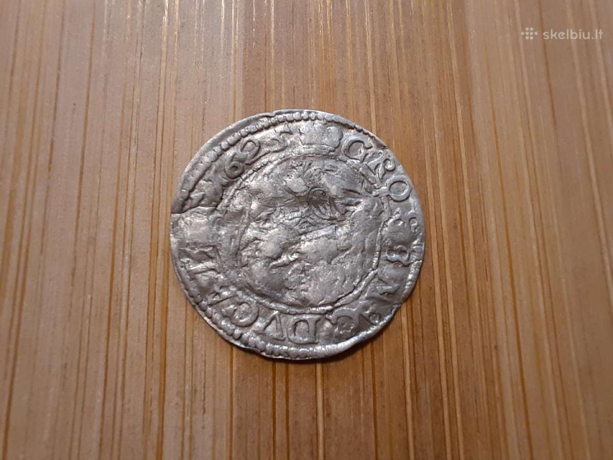1 grošas 1625 - Sigismund III Vasa - LDK Vilnius - nuotraukos Nr. 2