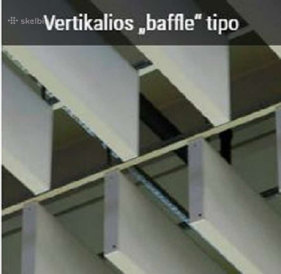 Pakabinamos Armstrong lubos, metalinės lubos - nuotraukos Nr. 7