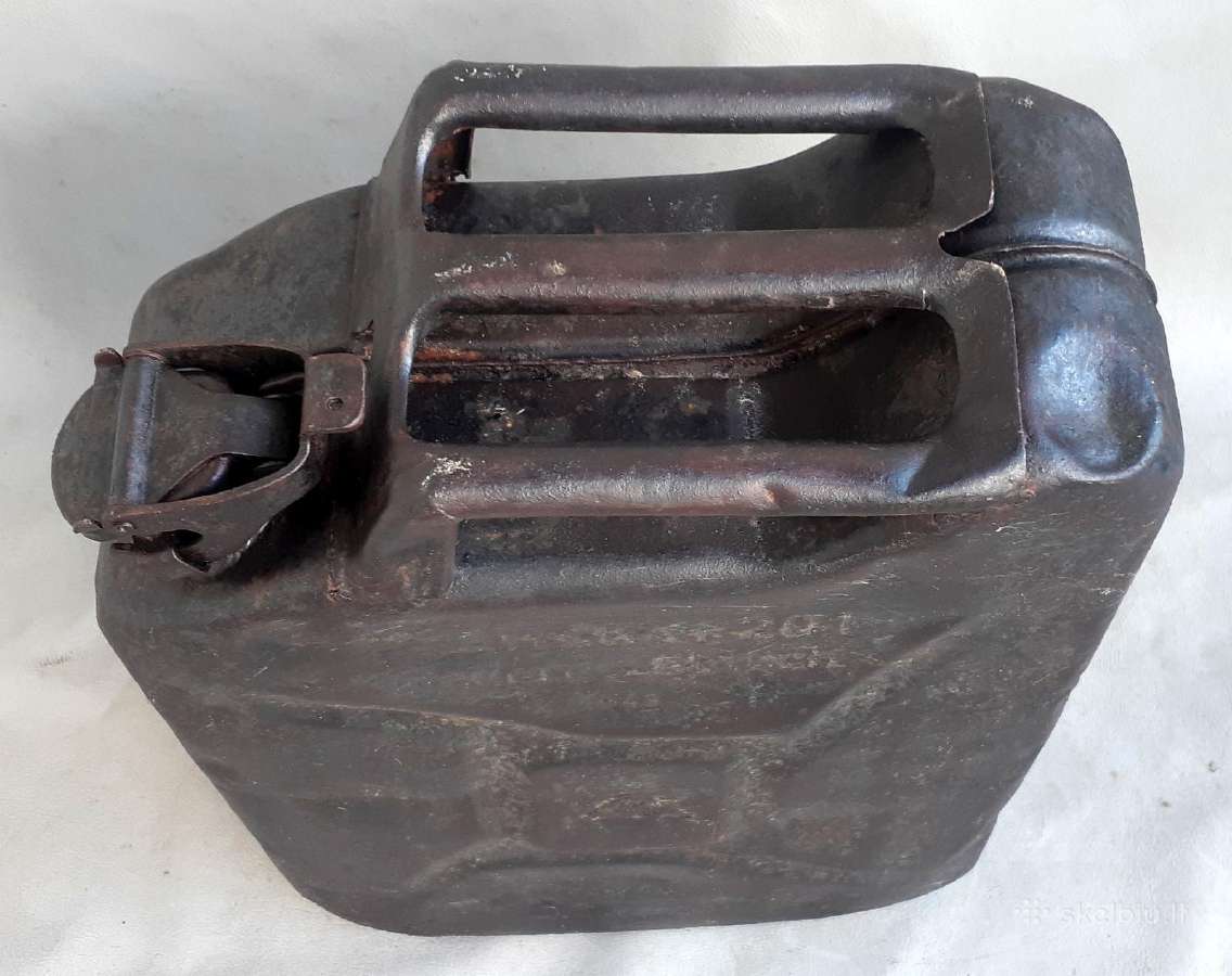Originalūs Vokiški šalmas ir 1943m metalinis bakas - nuotraukos Nr. 3
