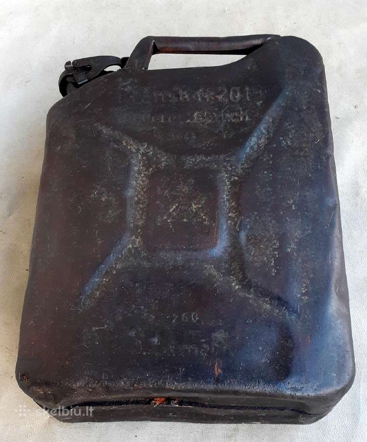 Originalūs Vokiški šalmas ir 1943m metalinis bakas - nuotraukos Nr. 4