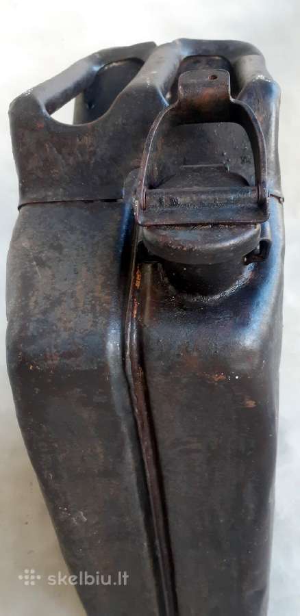 Originalūs Vokiški šalmas ir 1943m metalinis bakas - nuotraukos Nr. 6