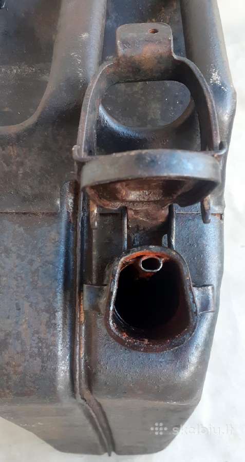 Originalūs Vokiški šalmas ir 1943m metalinis bakas - nuotraukos Nr. 7