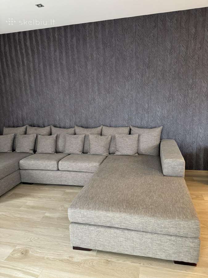 Sofa U formos, 3,7m. Būklė puiki - nuotraukos Nr. 6