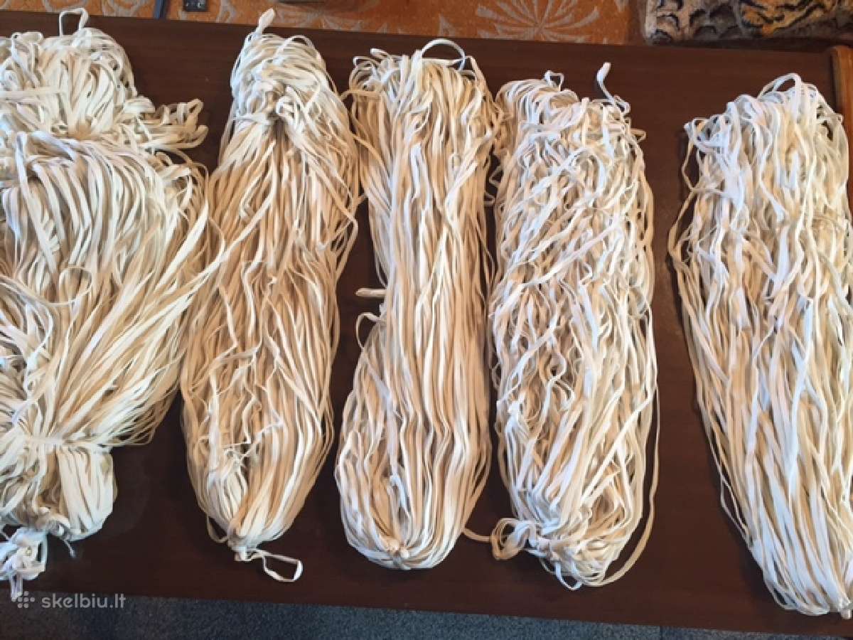 Pinta guma 7mm pločio balta