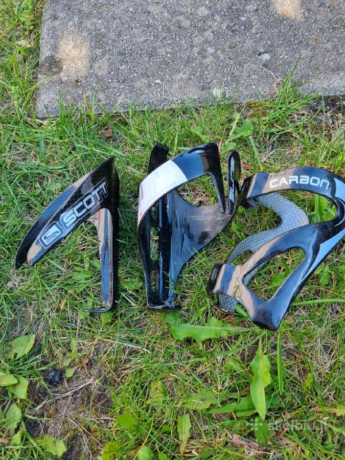 Dviracio gertuviu laikikliai carbon, karboniniai - nuotraukos Nr. 2