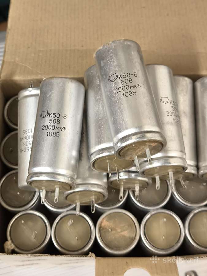 Elektrolitiniai kondensatoriai
