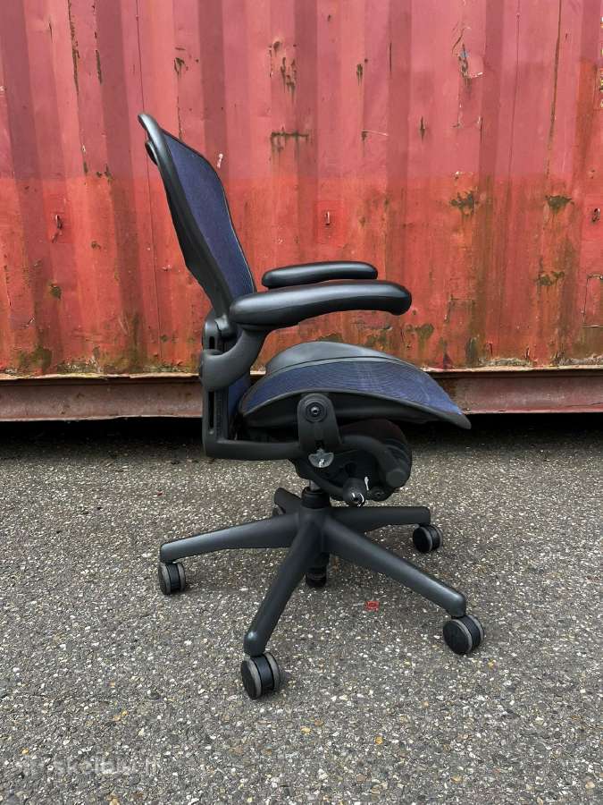 Refurbished Herman Miller Aeron mėlyna - nuotraukos Nr. 9