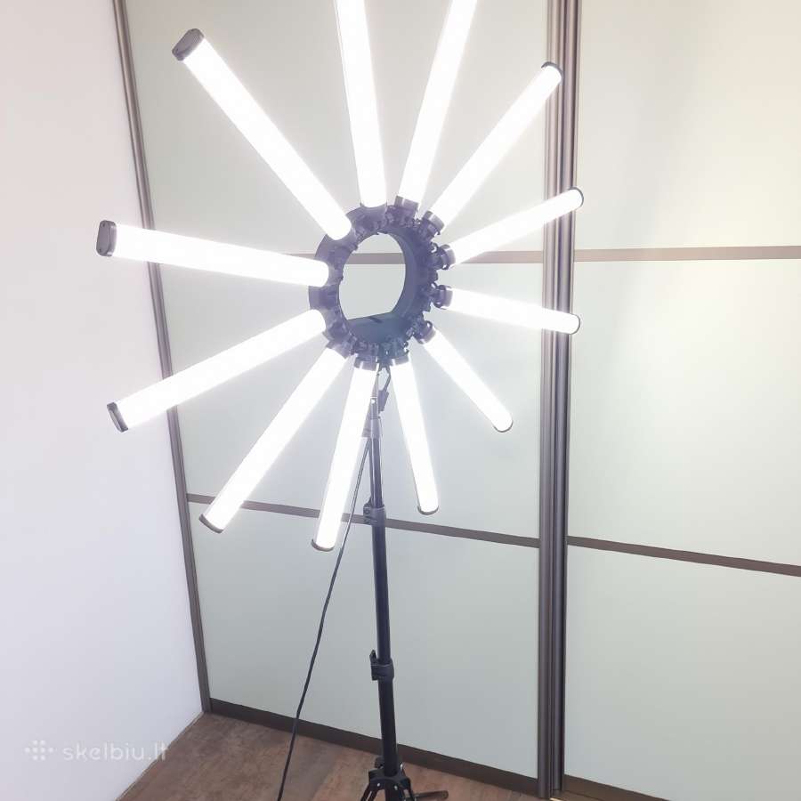 Makiažo lempa ring lempa star light - nuotraukos Nr. 3
