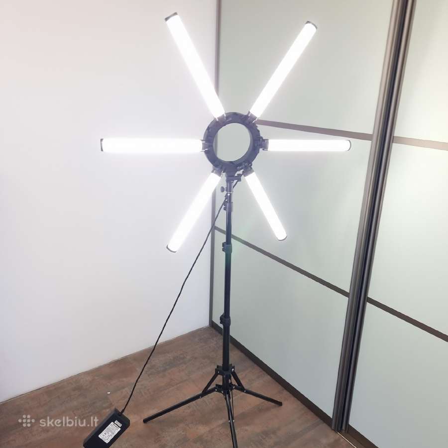 Makiažo lempa ring lempa star light - nuotraukos Nr. 4